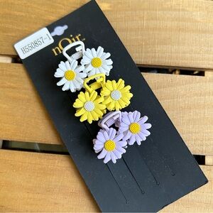 Noir Hair Claw Clips Womens Hair Accessories Daisy New